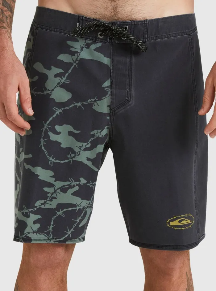 Quiksilver Surfsilk Mikey Arch 19034 Boardshorts Black Mens Boardshorts Quiksilver Surfsilk Mikey Arch 19034 Boardshorts Black Mens Boardshorts