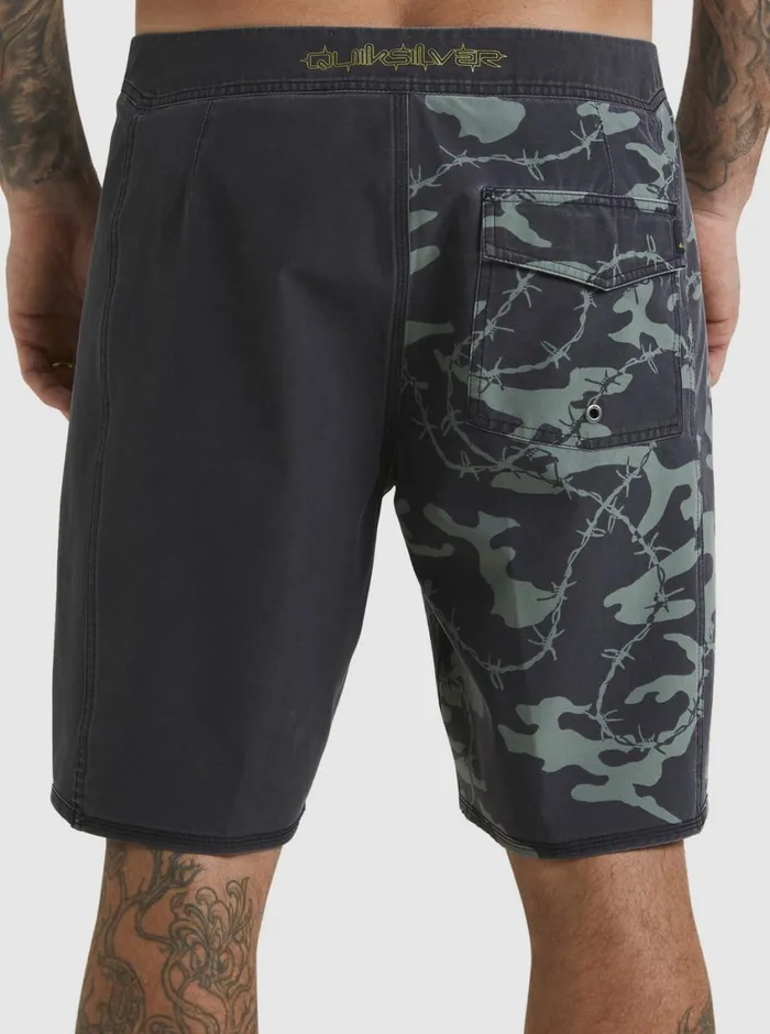 Quiksilver Surfsilk Mikey Arch 19034 Boardshorts Black Mens Boardshorts Quiksilver Surfsilk Mikey Arch 19034 Boardshorts Black Mens Boardshorts