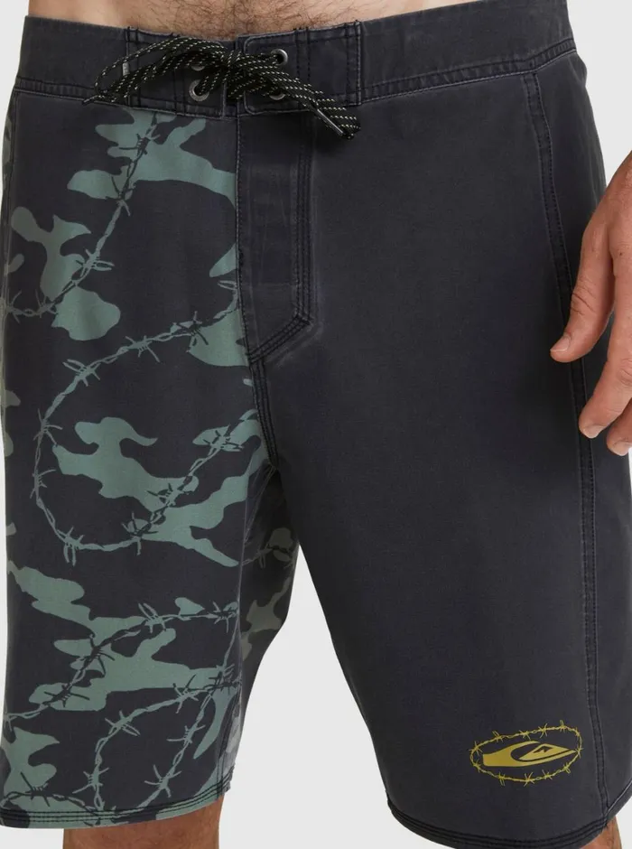 Quiksilver Surfsilk Mikey Arch 19034 Boardshorts Black Mens Boardshorts Quiksilver Surfsilk Mikey Arch 19034 Boardshorts Black Mens Boardshorts