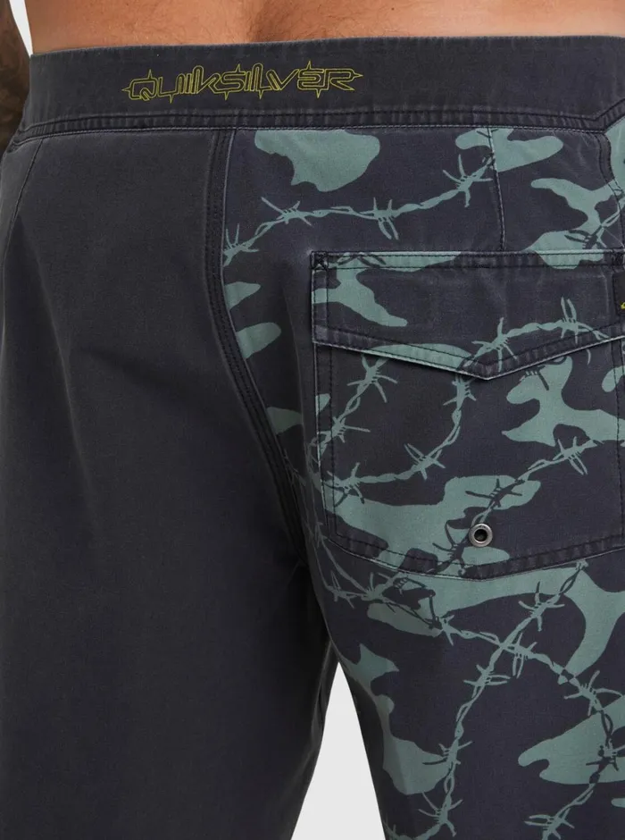 Quiksilver Surfsilk Mikey Arch 19034 Boardshorts Black Mens Boardshorts Quiksilver Surfsilk Mikey Arch 19034 Boardshorts Black Mens Boardshorts