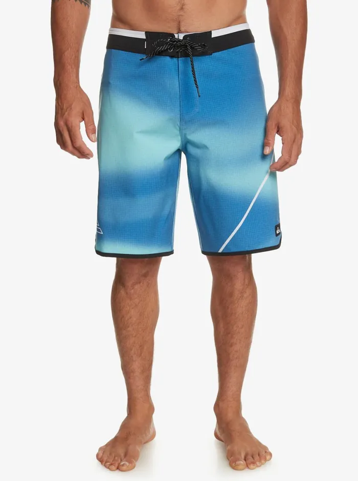 Quiksilver Surfsilk New Wave 20034 Boardshorts River Blue Mens Shorts and Amphibians Quiksilver Surfsilk New Wave 20034 Boardshorts River Blue Mens Shorts and Amphibians