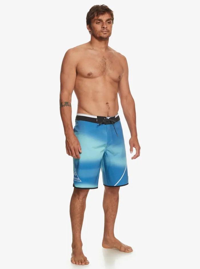 Quiksilver Surfsilk New Wave 20034 Boardshorts River Blue Mens Shorts and Amphibians Quiksilver Surfsilk New Wave 20034 Boardshorts River Blue Mens Shorts and Amphibians