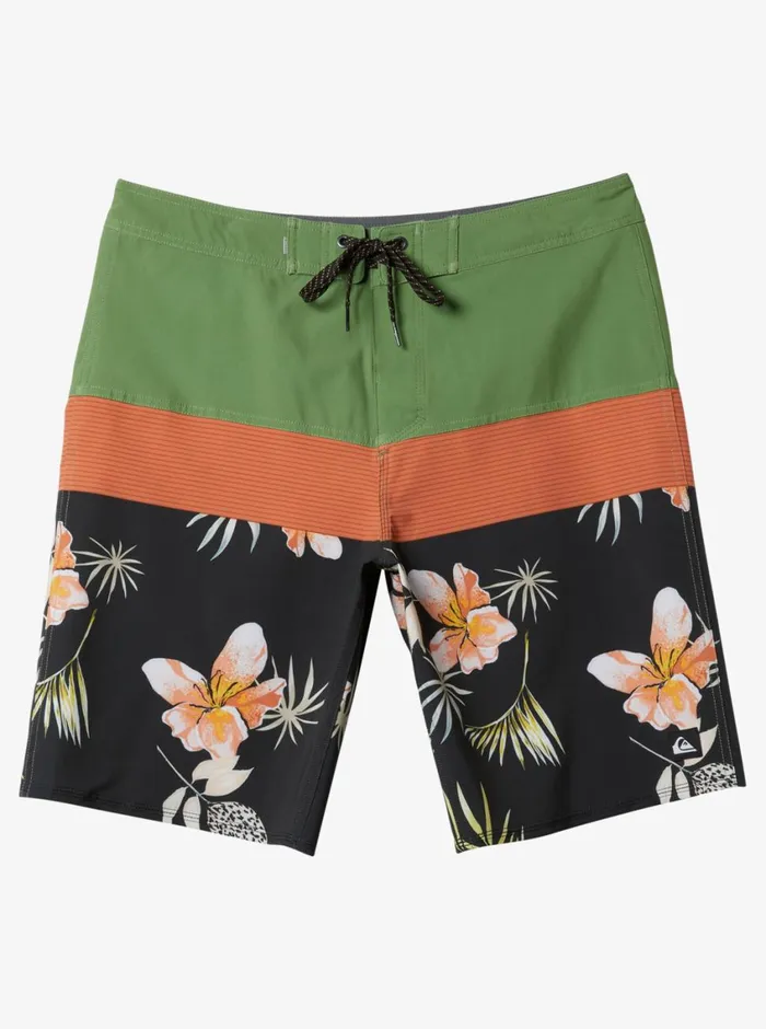 Quiksilver Surfsilk Panel 20034 Boardshorts Black Mens Shorts and Amphibians