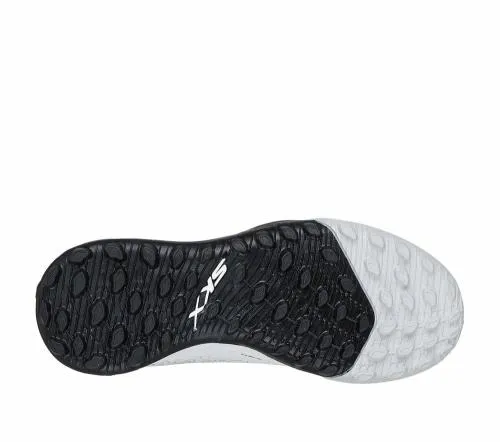 Razor 15 Jr Td TF White Silver Kids SKECHERS Kids UK Sizes 9525