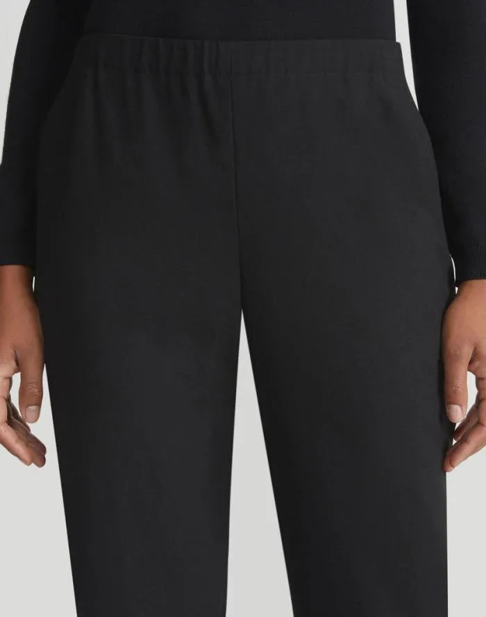 Ready To Wear Fluid Crepe Jones Jogger Pant Black Lafayette 148 New York Pants and Shorts