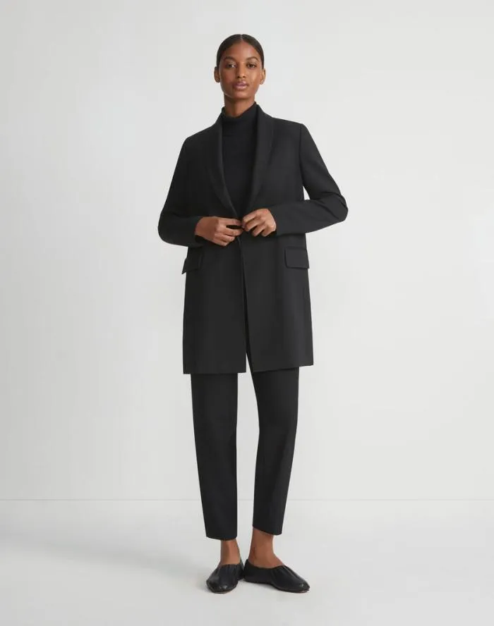 Ready To Wear Fluid Crepe Jones Jogger Pant Black Lafayette 148 New York Pants and Shorts