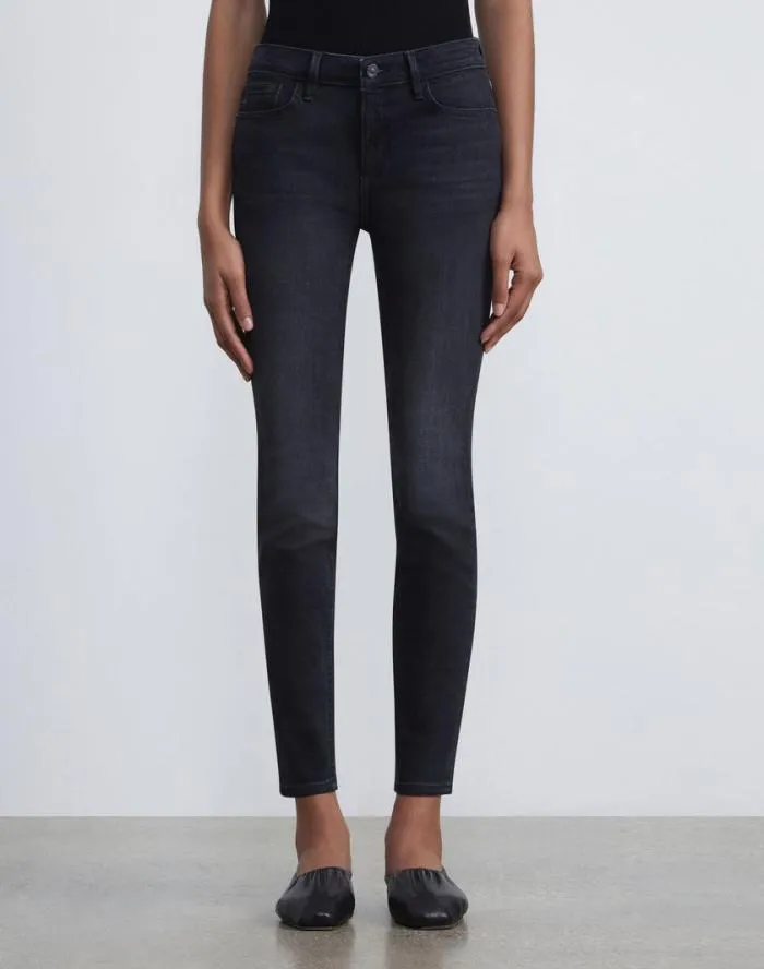 Ready To Wear L148 Denim Mercer Skinny Jean Washed Onyx Lafayette 148 New York Pants and Shorts