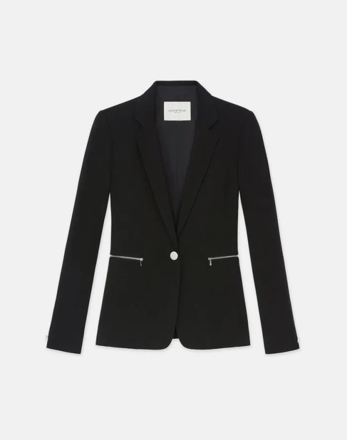 Ready To Wear Punto Milano Lyndon Blazer Black Lafayette 148 New York Jackets and Blazers Ready To Wear Punto Milano Lyndon Blazer Black Lafayette 148 New York Jackets and Blazers