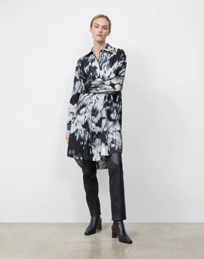 Ready To Wear Reeve Pant In Silky Stretch Nappa Black Lafayette 148 New York Pants and Shorts