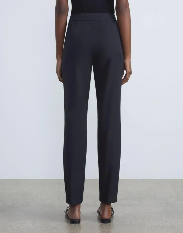 Ready To Wear Stretch Twill Manhattan Skinny Ankle Pant Black Lafayette 148 New York Pants and Shorts