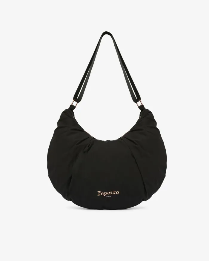 Repetto Dance Bags Women Lune Padded Nylon Halfmoon Bag