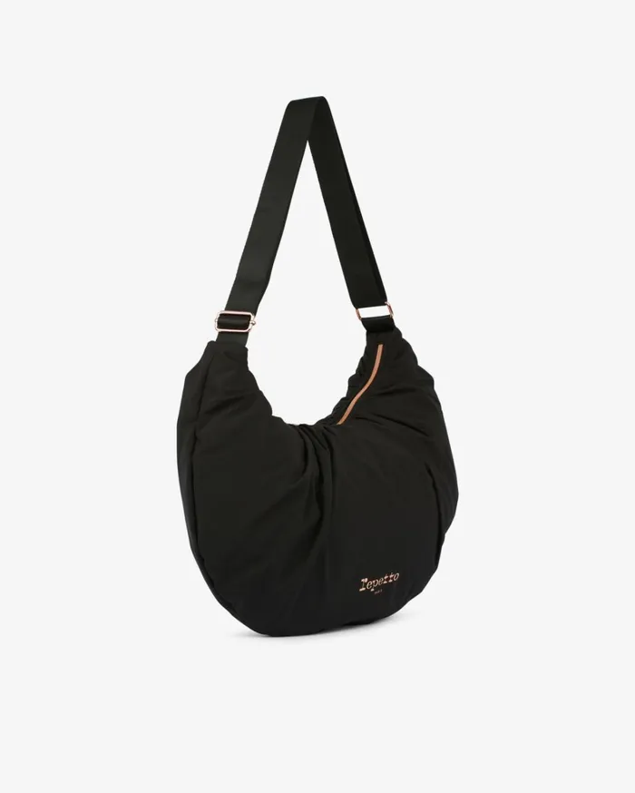Repetto Dance Bags Women Lune Padded Nylon Halfmoon Bag