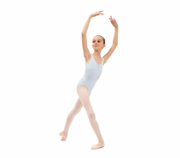 Repetto Leotards and Tunics Kids Gathered Front And Back Leotard Neckline