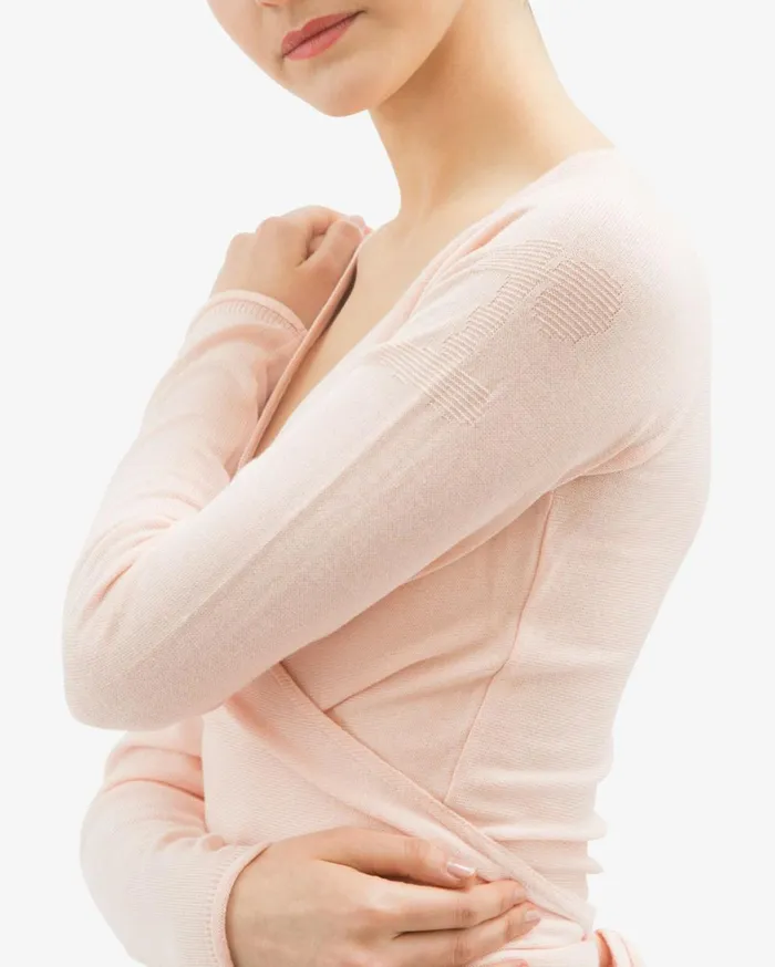 Repetto Warmup Women Long Sleeved Wrapover