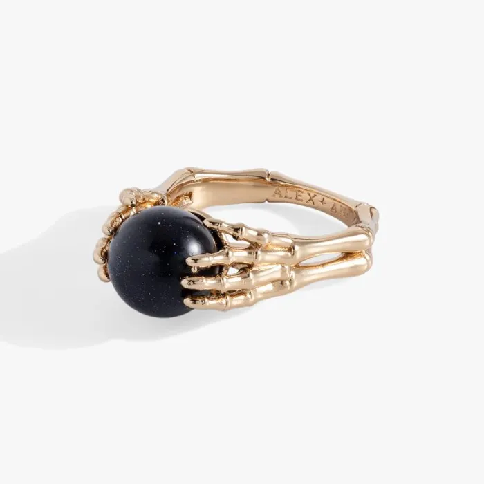 Rings Women Alex And Ani Crystal Ball Ring Gold