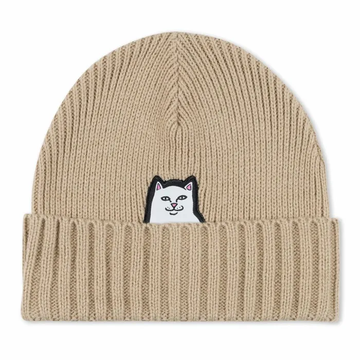Ripndip Lord Nermal Beanie Off White Beanies