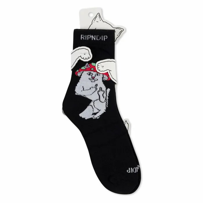 Ripndip Lord Shroomy Mid Socks Black Shop Socks Ripndip Lord Shroomy Mid Socks Black Shop Socks