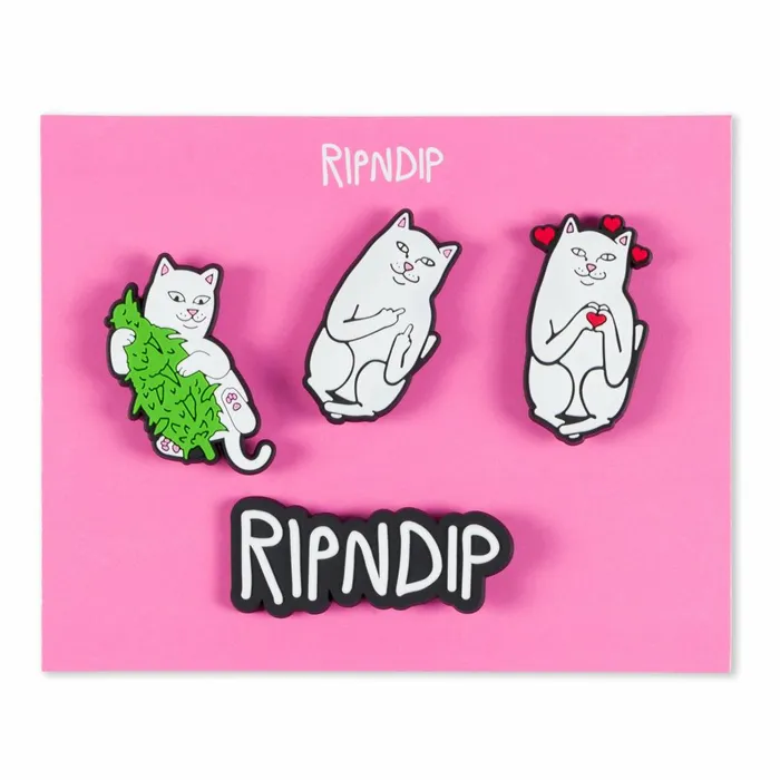 Ripndip Nerm Gang Shoe Charm 4 Pack Multi Accessories