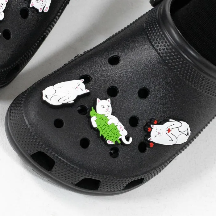 Ripndip Nerm Gang Shoe Charm 4 Pack Multi Accessories Ripndip Nerm Gang Shoe Charm 4 Pack Multi Accessories