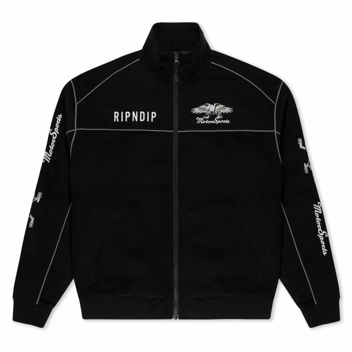 Ripndip RND Motorsports Jacket Black Jackets