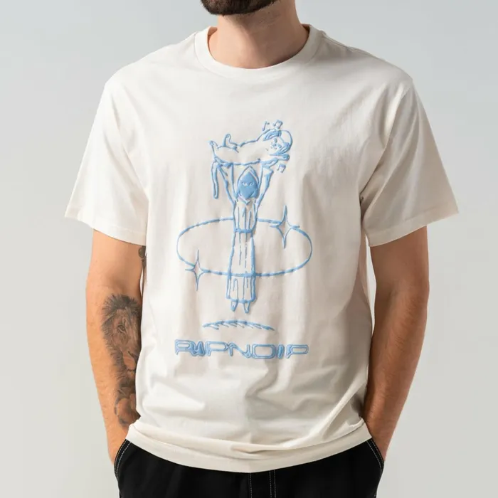 Ripndip Saturn Tee Bone Short Sleeve Tees Ripndip Saturn Tee Bone Short Sleeve Tees