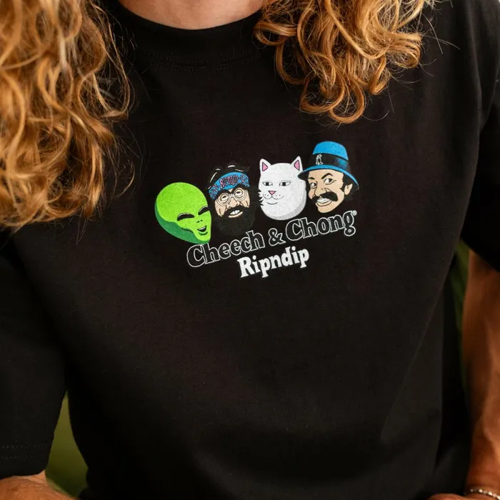 Ripndip Smoke One Tee Black Shop 420 Ripndip Smoke One Tee Black Shop 420