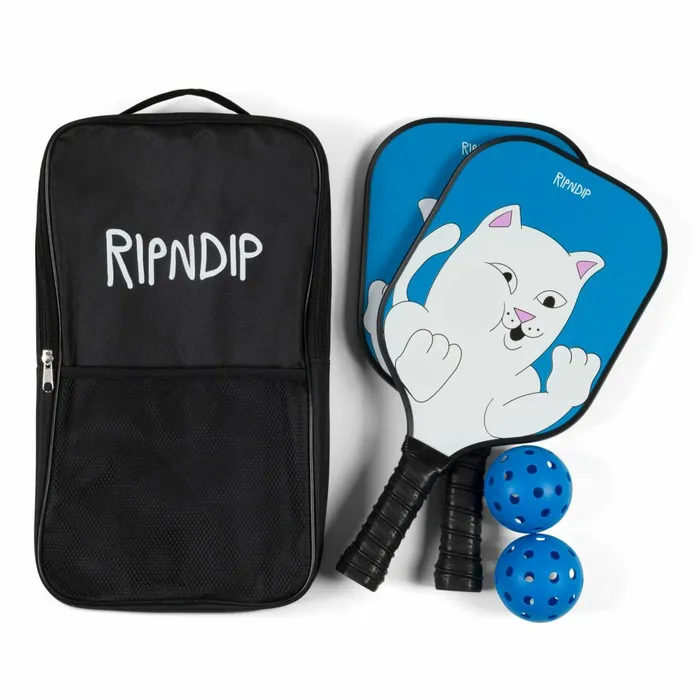 Ripndip Squished Nerm Pickleball Set Blue Accessories Ripndip Squished Nerm Pickleball Set Blue Accessories