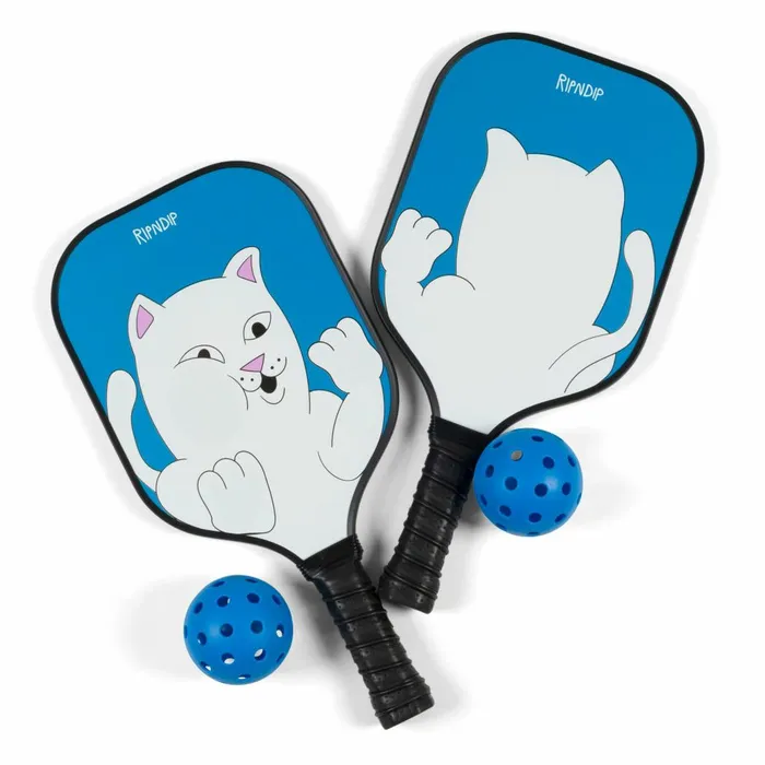Ripndip Squished Nerm Pickleball Set Blue Accessories Ripndip Squished Nerm Pickleball Set Blue Accessories