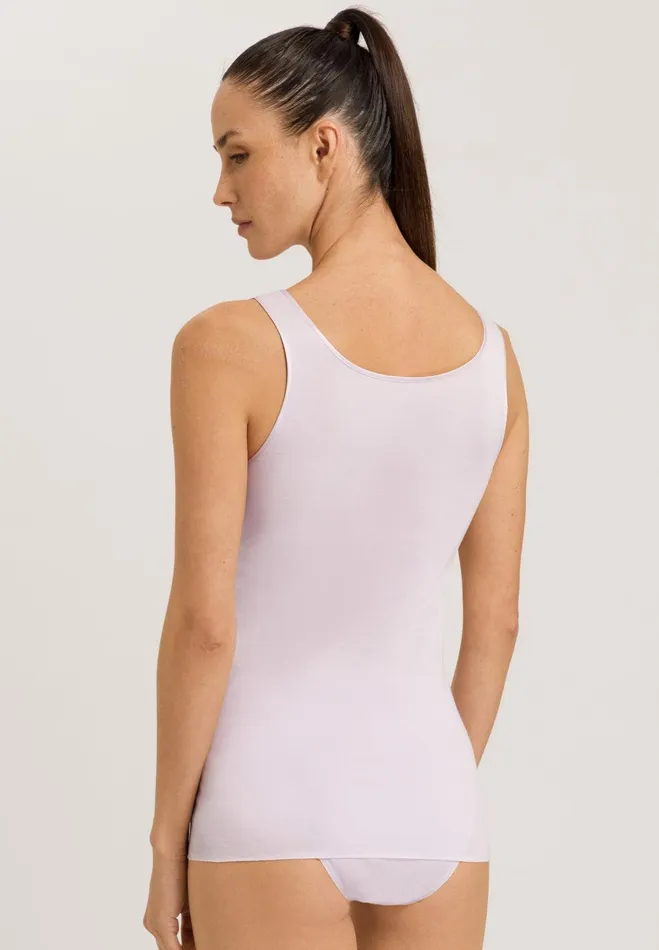 Round Neck Cotton Tank Top Lupine Love Women HANRO Tank Tops