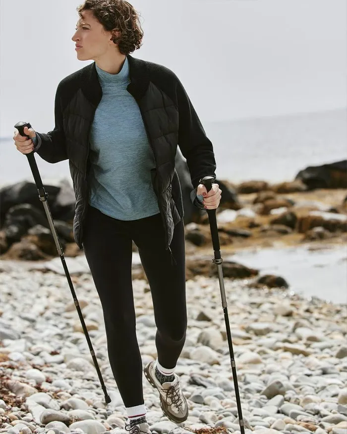 RWandCO Activewear MixMedia Sweater Jacket 8211 Hyba 124 Regular 124 Reitmans Black 8211 Women RWandCO Activewear MixMedia Sweater Jacket 8211 Hyba 124 Regular 124 Reitmans Black 8211 Women