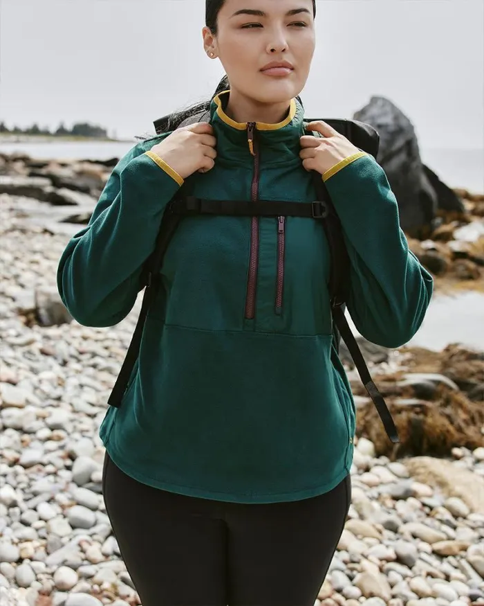 RWandCO Activewear Polar Fleece HalfZip Jacket 8211 Hyba 124 Regular 124 Reitmans Outerlands Green 8211 Women RWandCO Activewear Polar Fleece HalfZip Jacket 8211 Hyba 124 Regular 124 Reitmans Outerlands Green 8211 Women