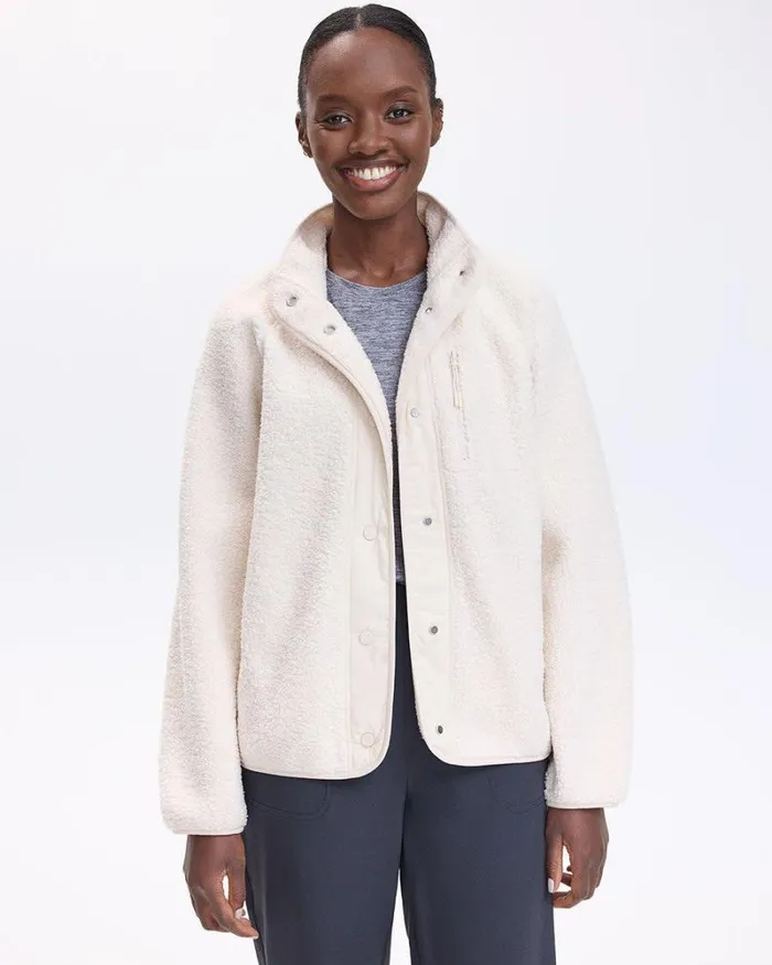 RWandCO Activewear Sherpa Jacket 8211 Hyba 124 Regular 124 Reitmans Birch 8211 Women RWandCO Activewear Sherpa Jacket 8211 Hyba 124 Regular 124 Reitmans Birch 8211 Women