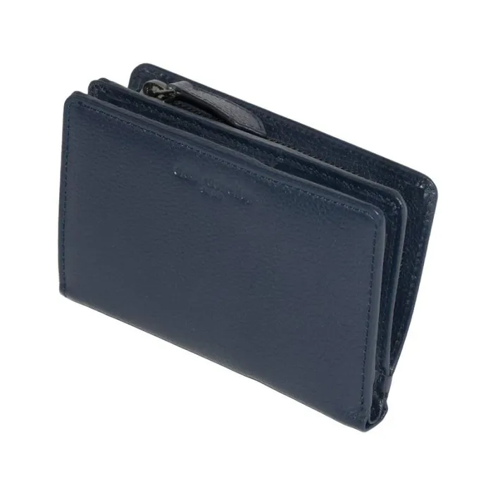 RWandCO Bags Club Rochelier Ladies039 Medium Leather Bifold Wallet Dark Blue 8211 Women RWandCO Bags Club Rochelier Ladies039 Medium Leather Bifold Wallet Dark Blue 8211 Women