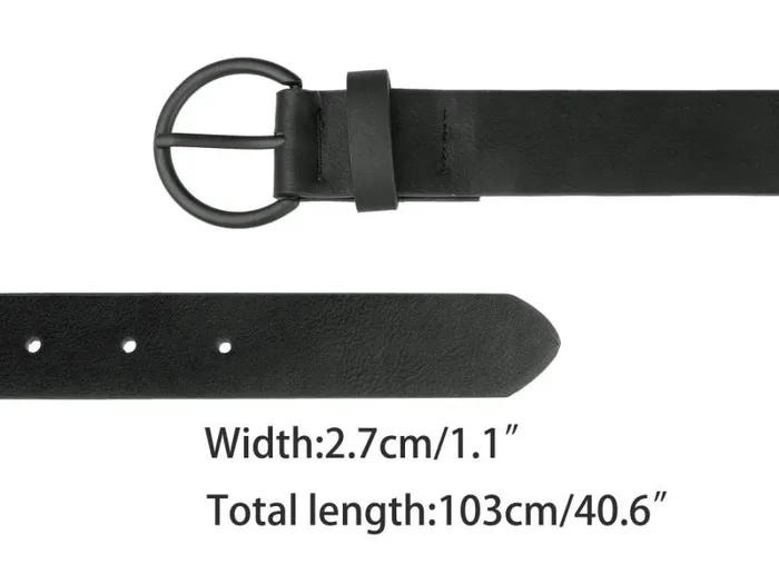 RWandCO Belts Allegra K PU Leather Belt Waistband Oval Buckle Oval Buckle Black 8211 Women RWandCO Belts Allegra K PU Leather Belt Waistband Oval Buckle Oval Buckle Black 8211 Women