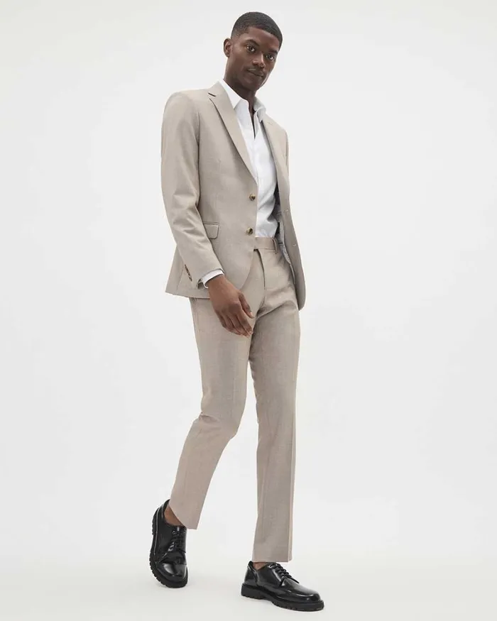RWandCO Blazers SlimFit Taupe Suit Blazer Tawny Taupe 8211 Men RWandCO Blazers SlimFit Taupe Suit Blazer Tawny Taupe 8211 Men