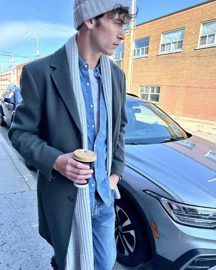 RWandCO Coats and Jackets Classic Green Wool Coat With Tailored Collar Balsam Green 8211 Men RWandCO Coats and Jackets Classic Green Wool Coat With Tailored Collar Balsam Green 8211 Men