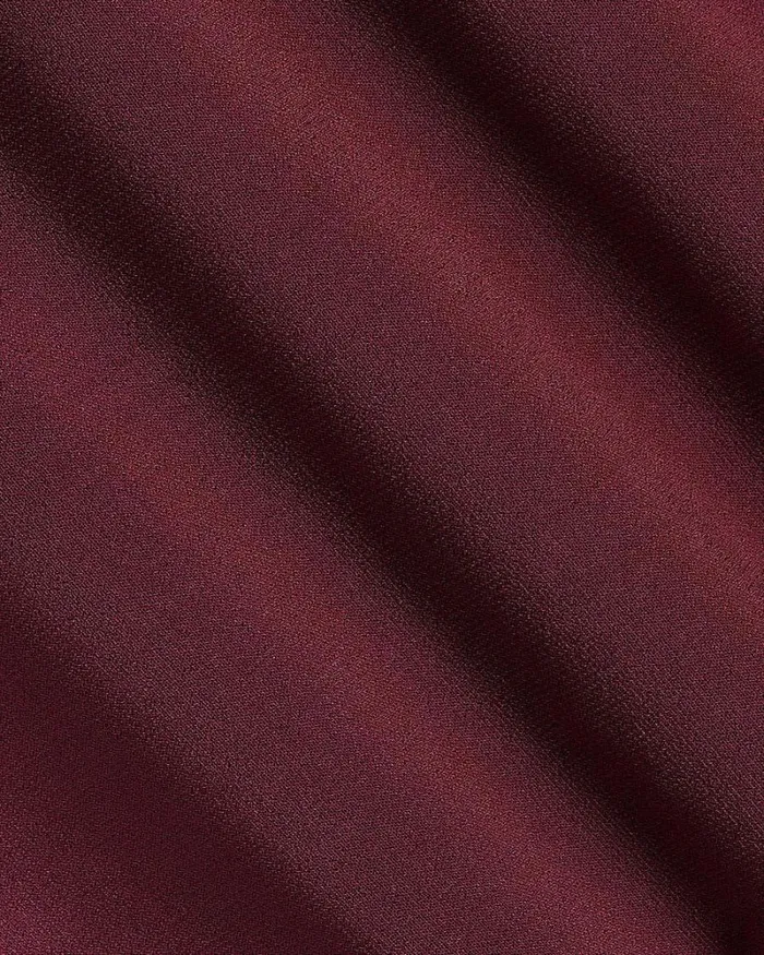 RWandCO Dresses OneSleeve Maxi Dress With Draped Neckline Burgundy 8211 Women RWandCO Dresses OneSleeve Maxi Dress With Draped Neckline Burgundy 8211 Women