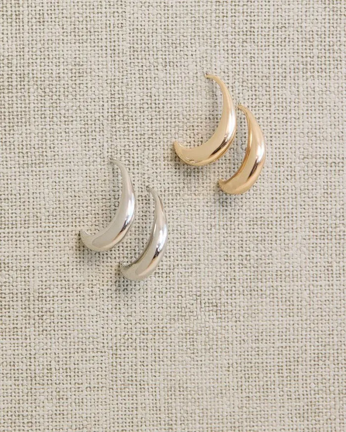 RWandCO Earrings Open Hoops 8211 2 Pairs Multicolor 8211 Women