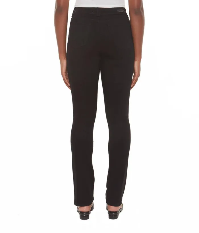 RWandCO Jeans Lola Jeans KateBLK High Rise Straight Jeans Black 8211 Women