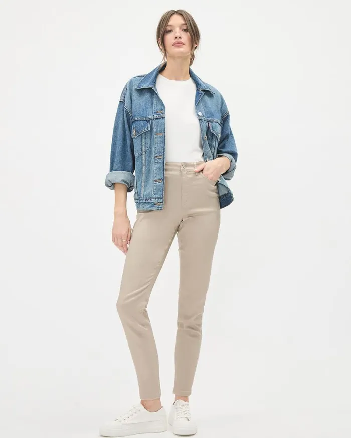 RWandCO Jeans Solid HighRise Natalie Jegging Pure Cashmere 8211 Women RWandCO Jeans Solid HighRise Natalie Jegging Pure Cashmere 8211 Women