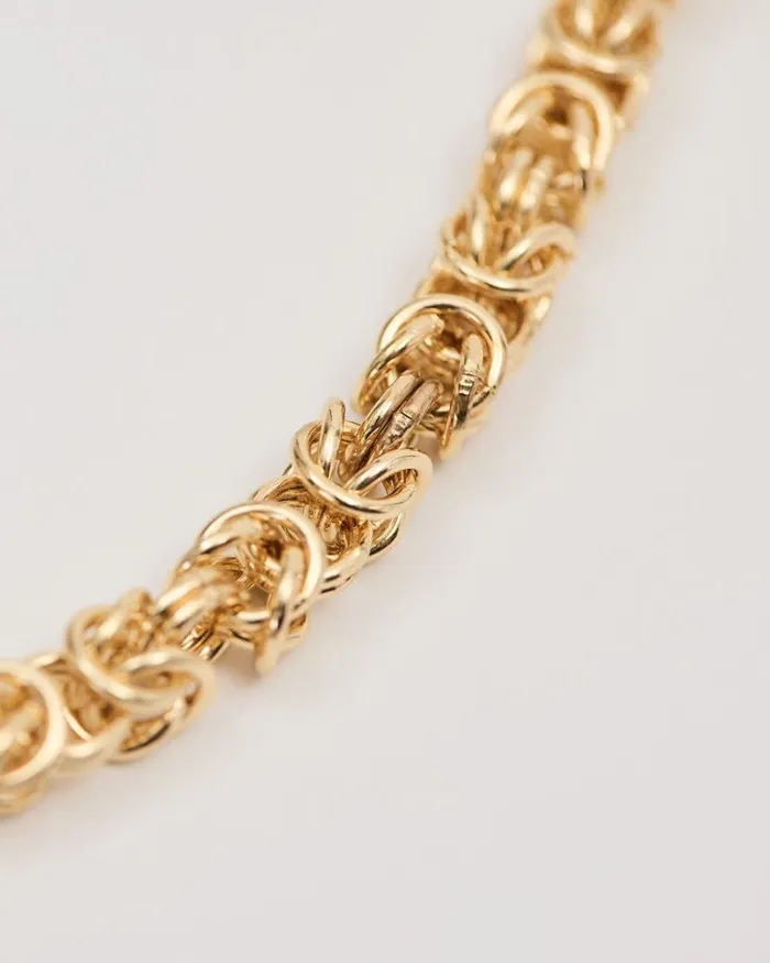 RWandCO Jewelry Short Chunky Necklace Gold 8211 Women RWandCO Jewelry Short Chunky Necklace Gold 8211 Women