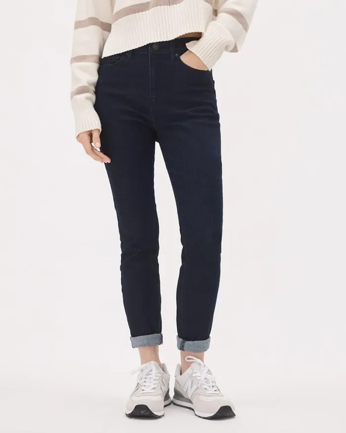 RWandCO Pants DarkWash HighRise Natalie Jegging Dark Wash 8211 Women