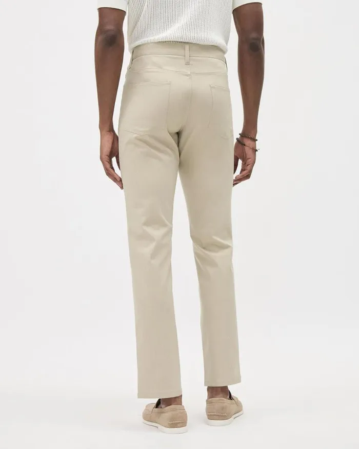 RWandCO Pants Slim Leg 5Pocket City Pant Dark Beige 8211 Men RWandCO Pants Slim Leg 5Pocket City Pant Dark Beige 8211 Men