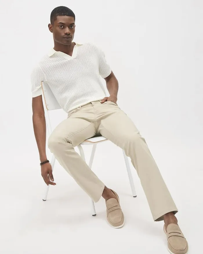 RWandCO Pants Slim Leg 5Pocket City Pant Dark Beige 8211 Men RWandCO Pants Slim Leg 5Pocket City Pant Dark Beige 8211 Men
