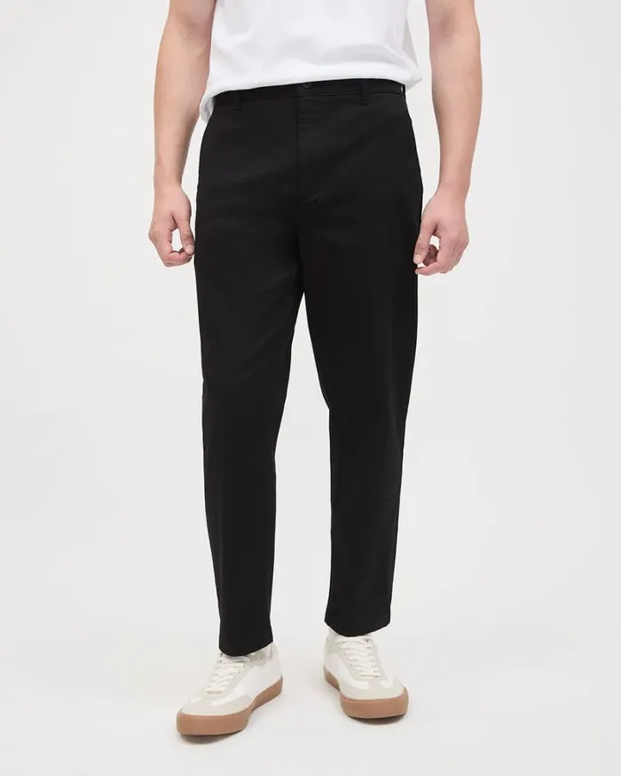 RWandCO Pants TaperedLeg Chino Pant Black 8211 Men RWandCO Pants TaperedLeg Chino Pant Black 8211 Men