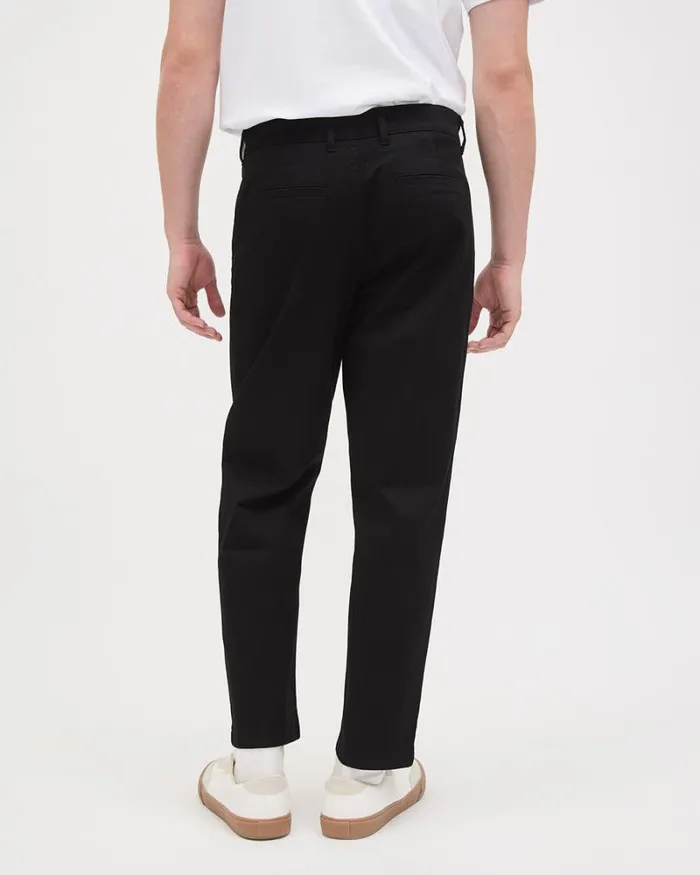 RWandCO Pants TaperedLeg Chino Pant Black 8211 Men RWandCO Pants TaperedLeg Chino Pant Black 8211 Men