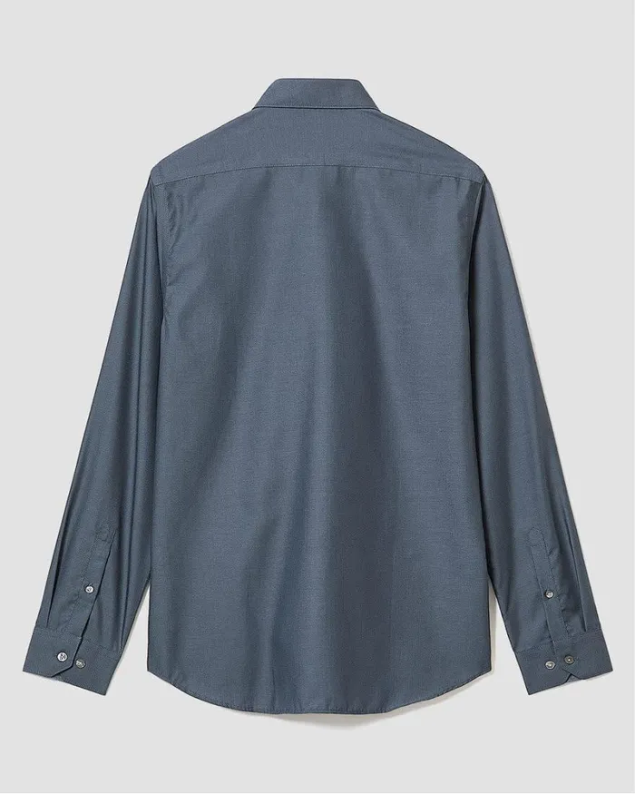 RWandCO Shirts SlimFit DenimLike Dress Shirt Denim Blue 8211 Men RWandCO Shirts SlimFit DenimLike Dress Shirt Denim Blue 8211 Men