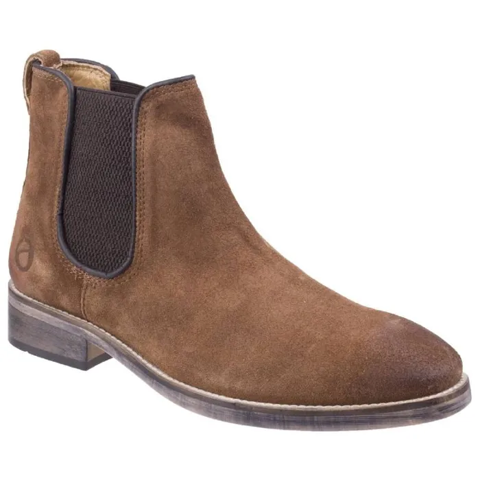 RWandCO Shoes Cotswold 8211 Mens Corsham Town Leather Pull On Casual Chelsea Ankle Boots Light Brown 8211 Men RWandCO Shoes Cotswold 8211 Mens Corsham Town Leather Pull On Casual Chelsea Ankle Boots Light Brown 8211 Men