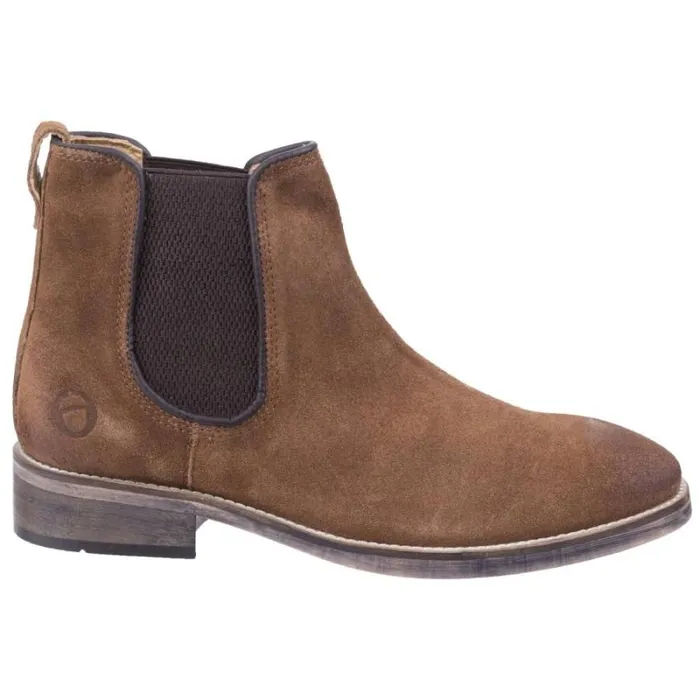 RWandCO Shoes Cotswold 8211 Mens Corsham Town Leather Pull On Casual Chelsea Ankle Boots Light Brown 8211 Men RWandCO Shoes Cotswold 8211 Mens Corsham Town Leather Pull On Casual Chelsea Ankle Boots Light Brown 8211 Men