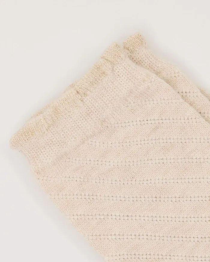 RWandCO Socks and Tights WoolBlend Crew Socks Oatmeal Mix 8211 Women RWandCO Socks and Tights WoolBlend Crew Socks Oatmeal Mix 8211 Women